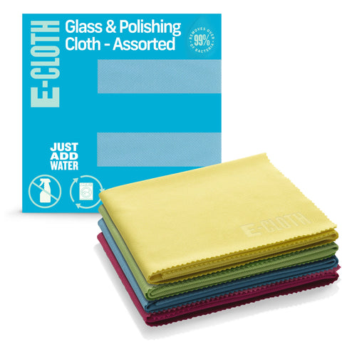 E-Cloth Glass and Polishing Cloth 4-Pack